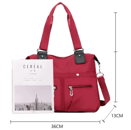 Bolsa feminina impermeável Myla onlivix + chaveiro de brinde