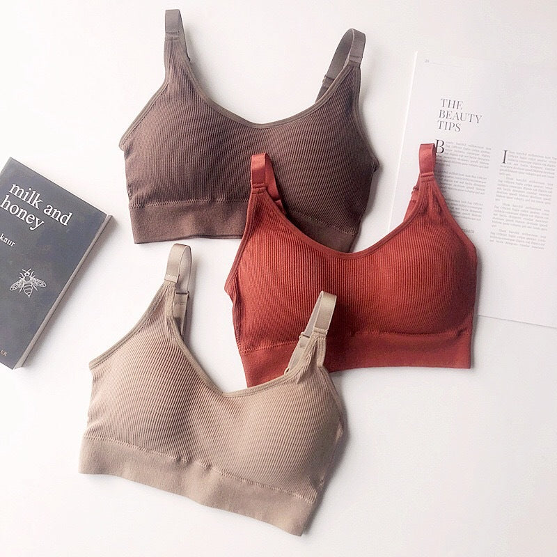 Super Kit 3 sutiãs Bellezy Confort - 100% algodão